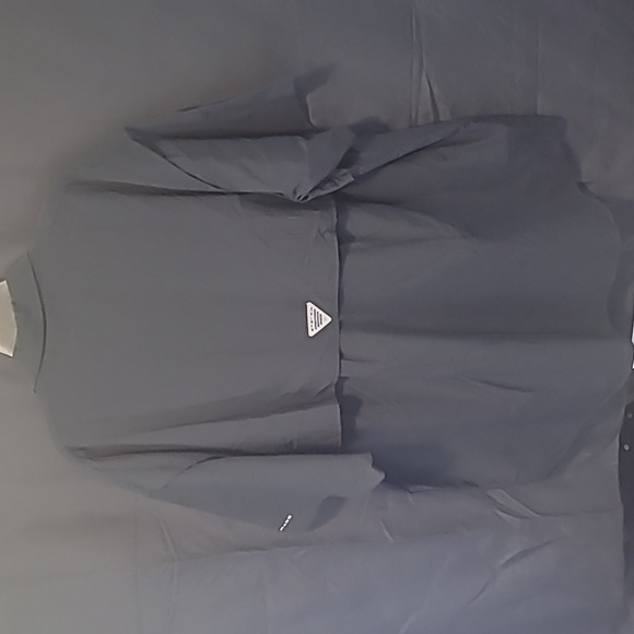 Mens XXL Columbia PFG button fishing shirt black - Picture 8 of 9